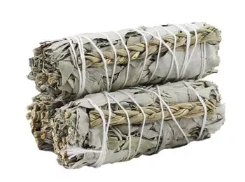 Sweet Grass & White Sage Cleansing Wand