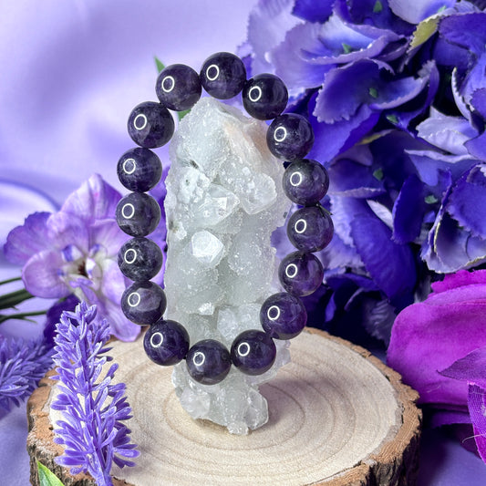 Chunky Amethyst Bracelet