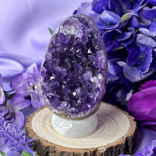 Brazilian Collectors Amethyst Egg